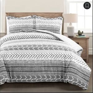 TRADED-Threshold Geometric Tribal Bedspread Set